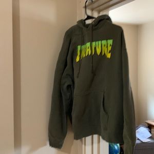 Creature skateboard sweatshirt pullover